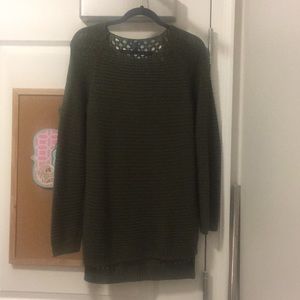 Olive green H&M sweater